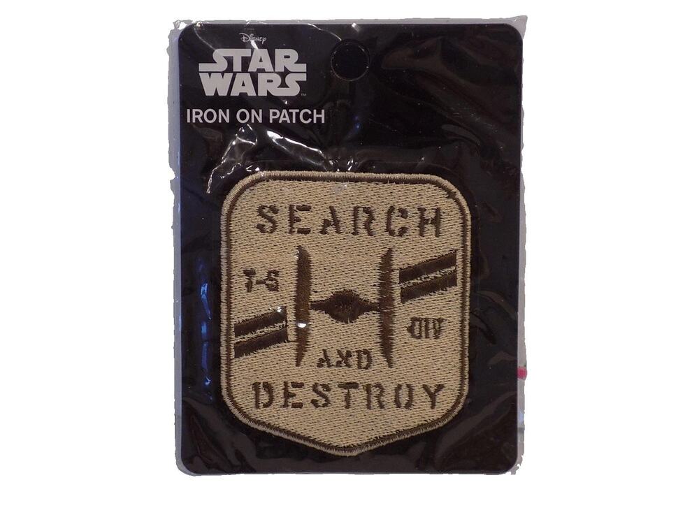 Star Wars Search and Destroy Iron On patch NEW and sealed